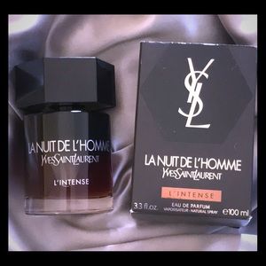 NEW MENS TSTR OF YSLLA NUIT DE’ L’HOMME L’INTENSE.